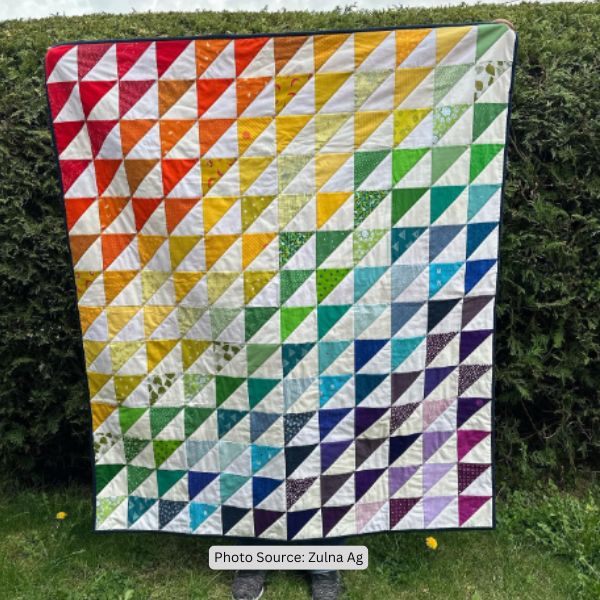 Diagonal Quilt Idea from Zulna Ag