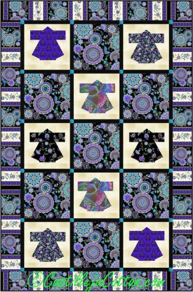 Empress Kimonos Quilt Pattern - etsy