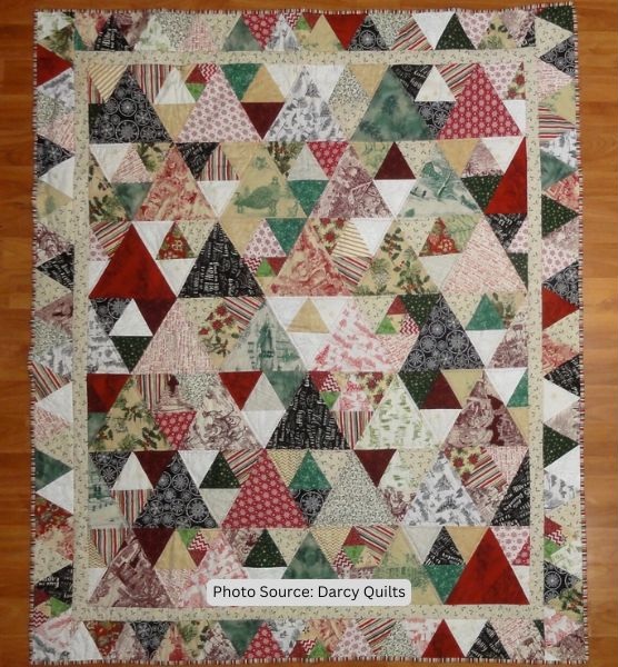 Equilateral Triangle Quilt Pattern - etsy