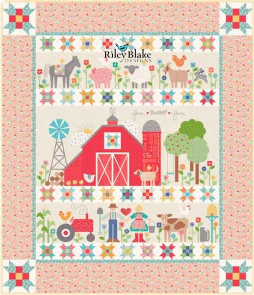 Farm Sweet Farm - free quilt pattern