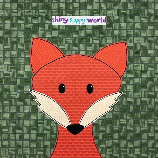 Fergal Fox Quilt Pattern - etsy