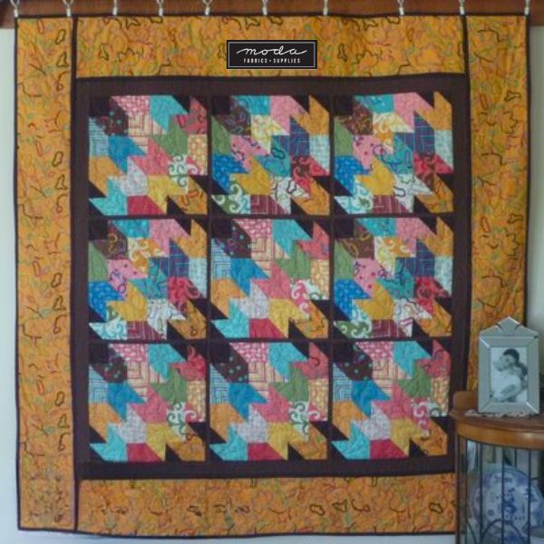 Flying Kimonos - free quilt pattern