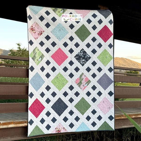 Garden Lattice - free quilt pattern