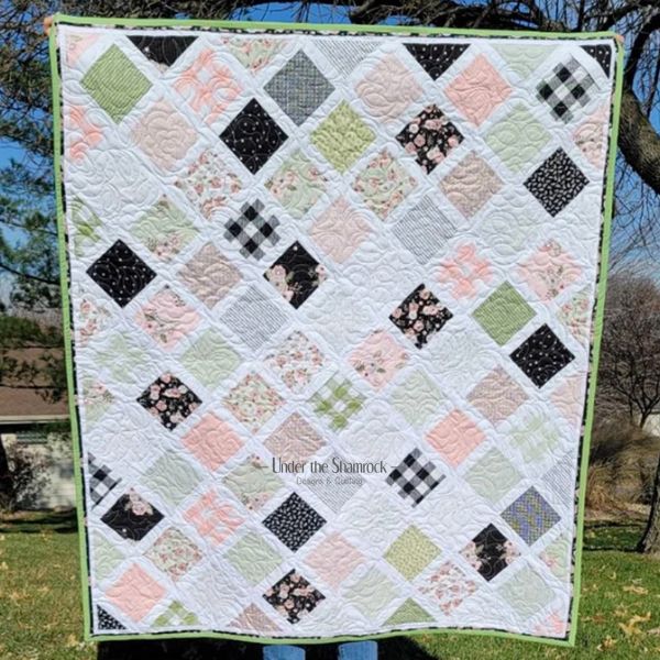 Grandma's Charmed Lattice Quilt Pattern - etsy