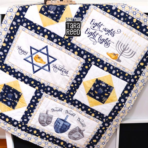 Hanukkah - free quilt pattern