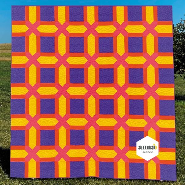 Jeweled Lattice Quilt Pattern  - etsy