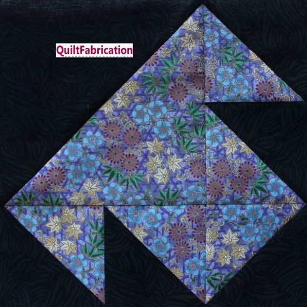 Kimono Block - free quilt pattern
