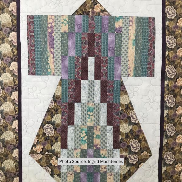 Kimono Quilt Idea from Ingrid Machtemes