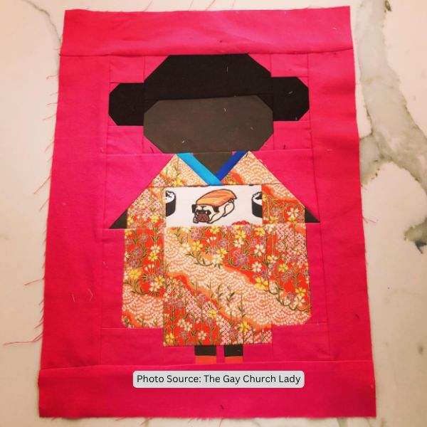 Kimono Quilt Idea from The Gay Church Lady