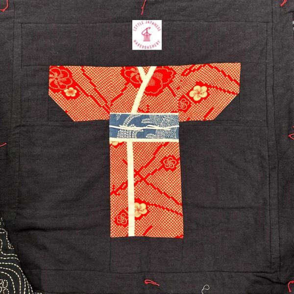 Kimono Sashiko Quilt Block Pattern - etsy