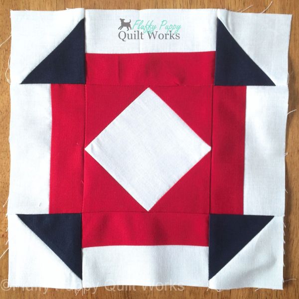 Ladybug Quilt Block - free quilt pattern