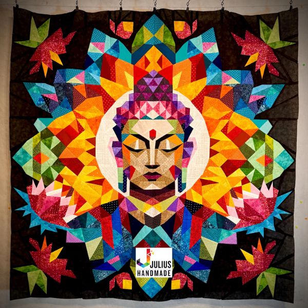 Let Go and Flow Buddha Quilt Pattern  - etsy