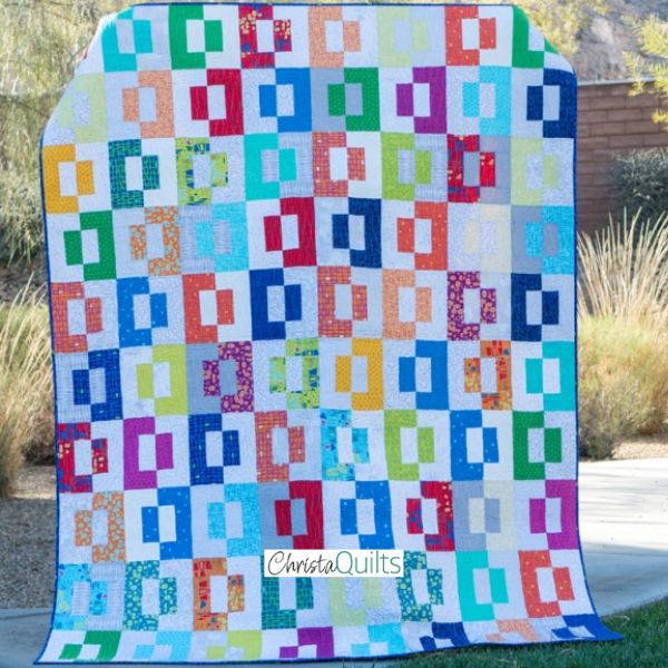 Modern Puzzle - free quilt pattern