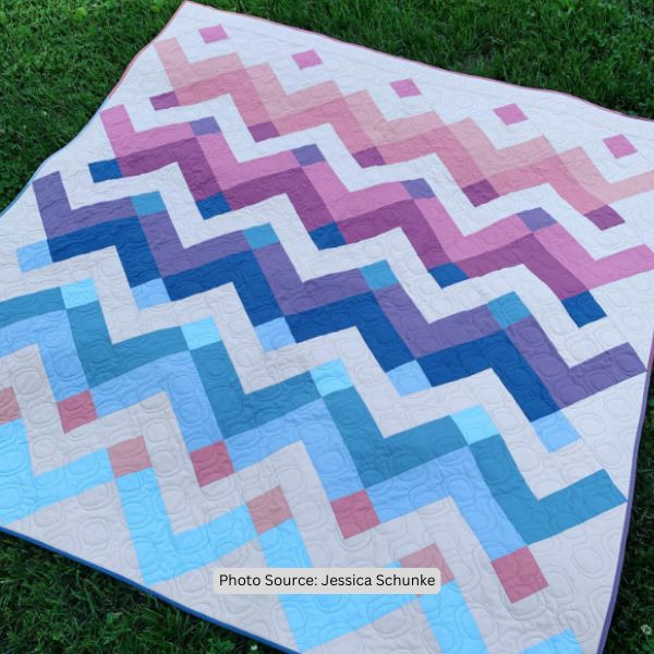 On Point Quilt Idea from Jessica Schunke