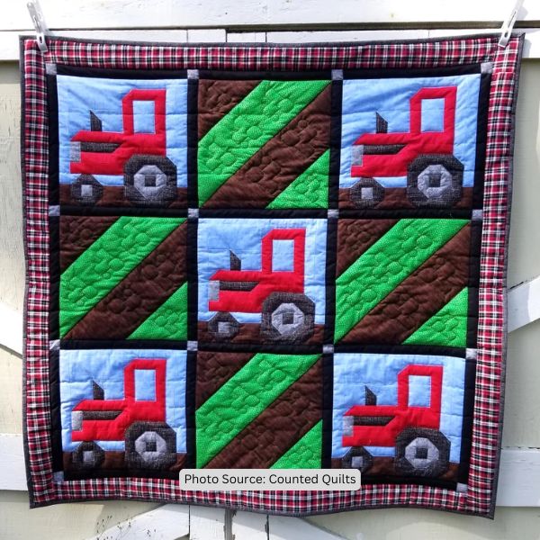 Plowing The Field Quilt Pattern - etsy