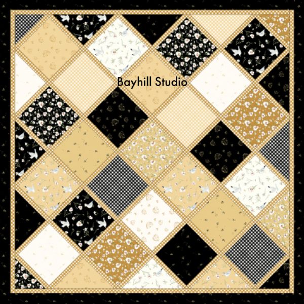 Precut Friendly Lattice - free quilt pattern