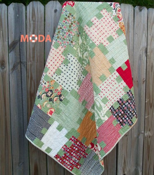 Puzzled - free quilt pattern