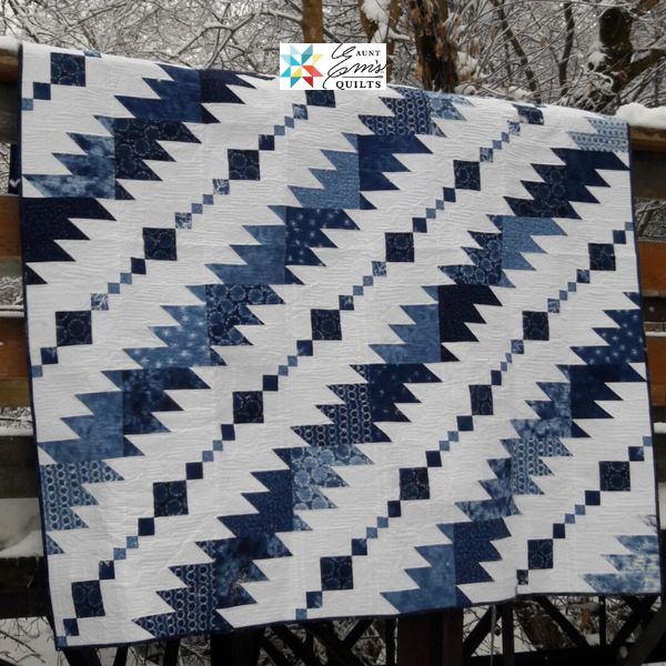 Rhythm & Blues Quilt Pattern - etsy