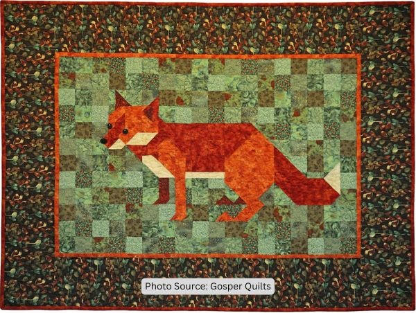 Robbie The Fox Quilt Pattern - etsy