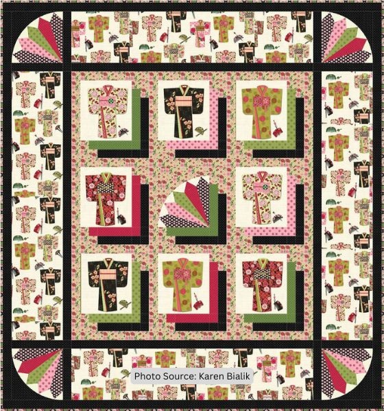 Shadows of the Orient Quilt Pattern - etsy