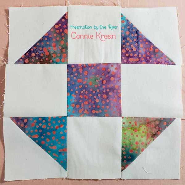 Simple Shoo Fly Block - free quilt pattern