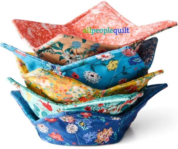 Soup Bowl Cozy - free quilt pattern