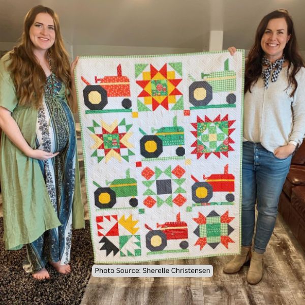 Tractor Quilt Idea from Sherelle Christensen