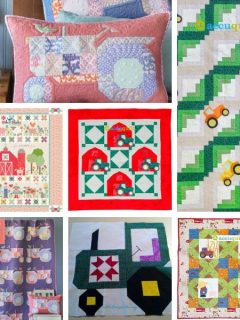 Tractor Quilt Patterns Roundup Featured Cover