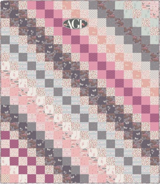 Upstairs, Downstairs - free quilt pattern