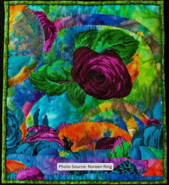 Art Quilt Idea from Noreen Ring
