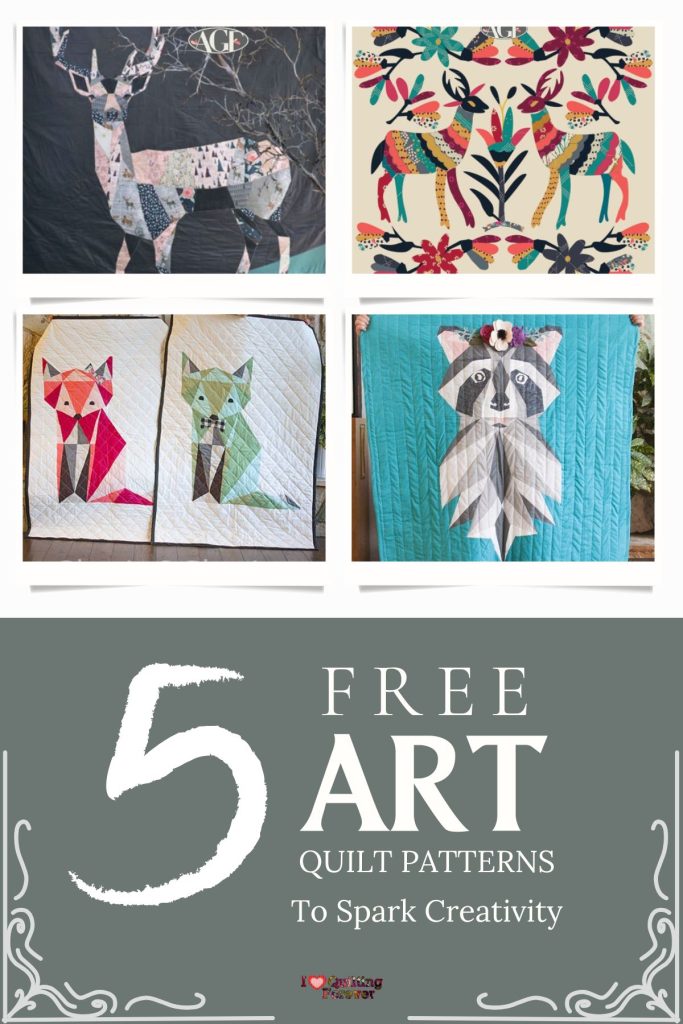 Art Quilt Patterns Roundup 4 ILQF Pinterest