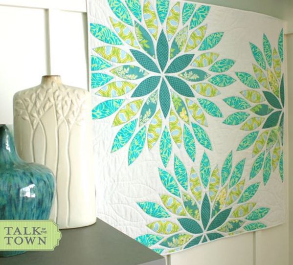 Beautiful Sea Glass Quilt Pattern - paid