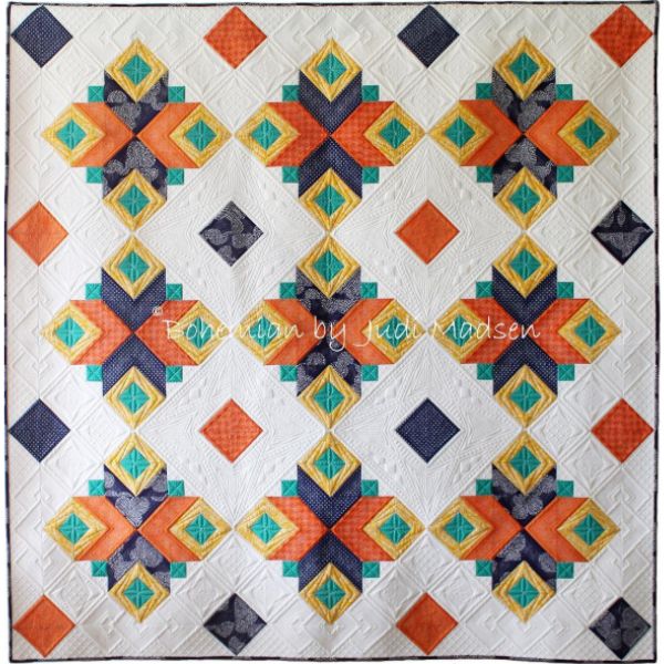 Bohemian Quilt Idea from Judi Madsen