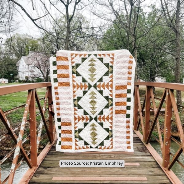 Bohemian Quilt Idea from Kristan Umphrey