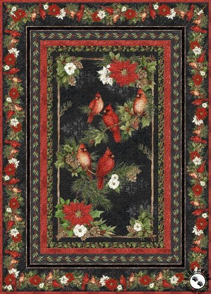 Cardinal Noel - free quilt pattern