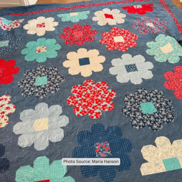 Daisy Quilt Idea from Maria Hanson
