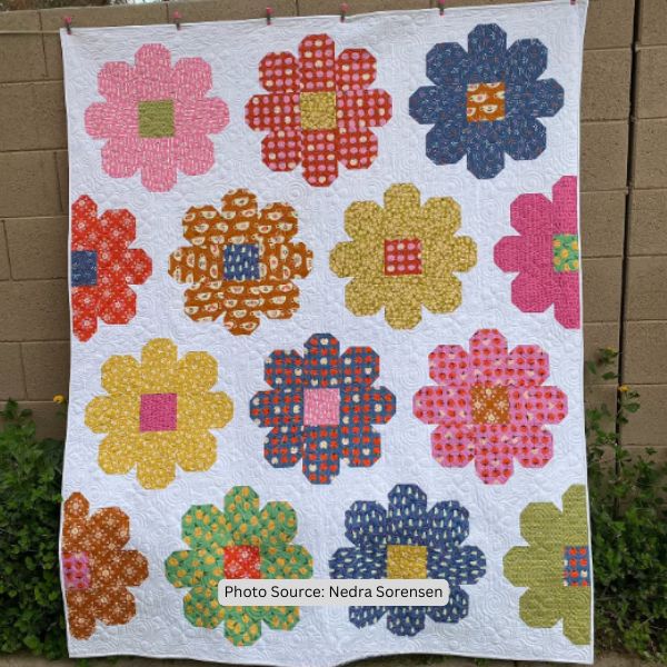 Daisy Quilt Idea from Nedra Sorensen
