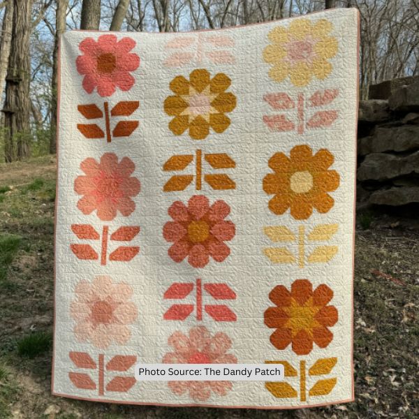 Daisy Quilt Idea from The Dandy Patch