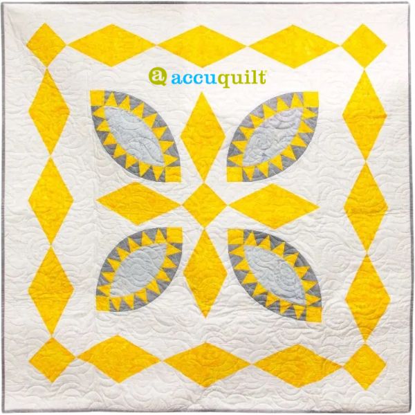 GO! Burst of Sunshine - free quilt pattern