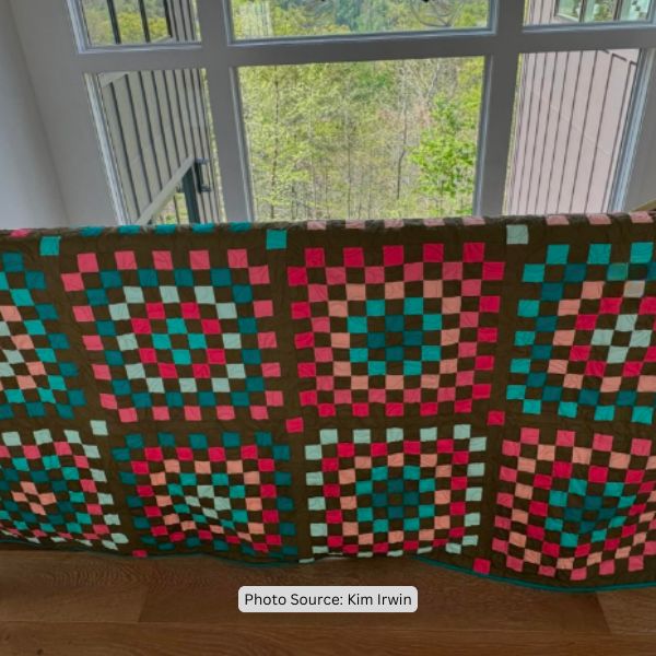 Granny Squares Quilt Idea from Kim Irwin