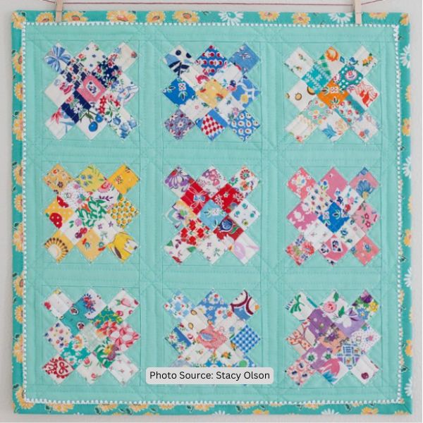Granny Squares Quilt Idea from Stacy Olson