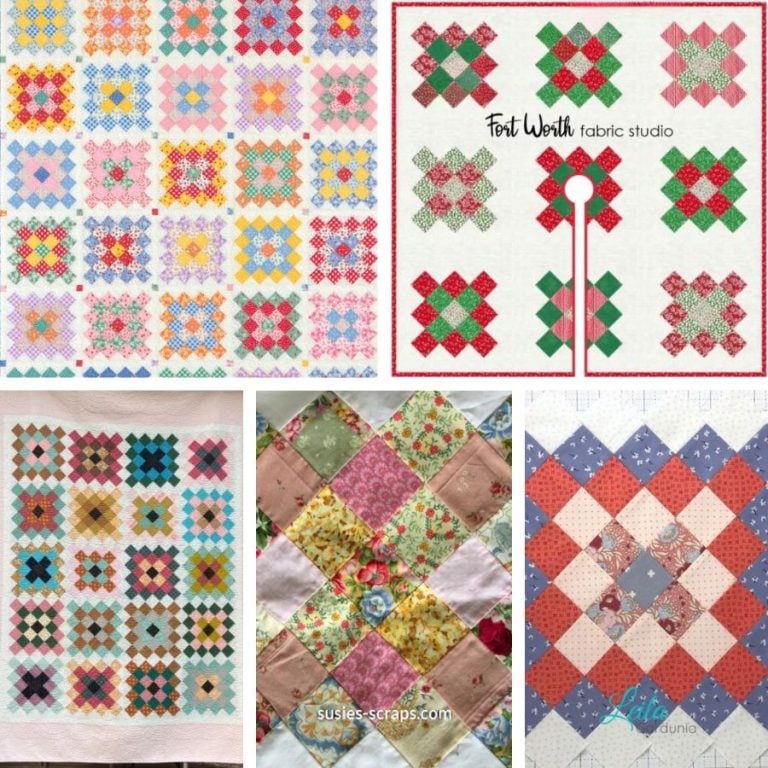 Granny Squares Quilt Patterns Roundup Featured Cover