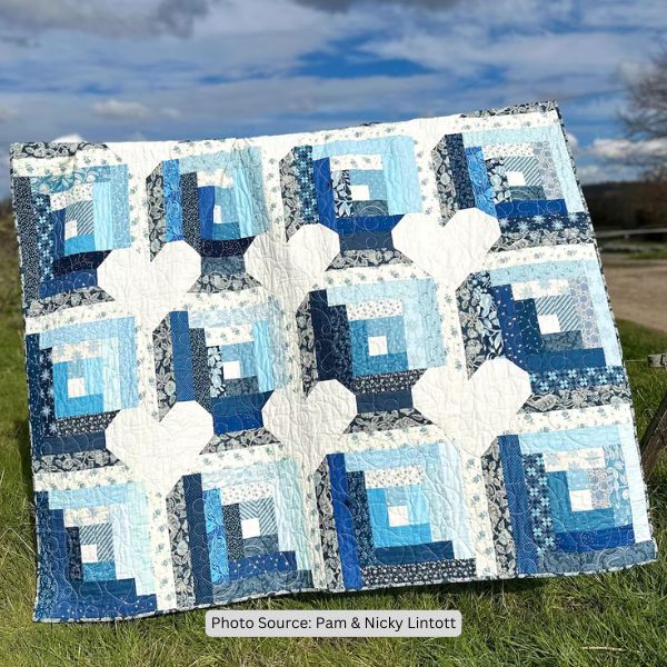 Log Cabin Love Quilt Pattern - etsy