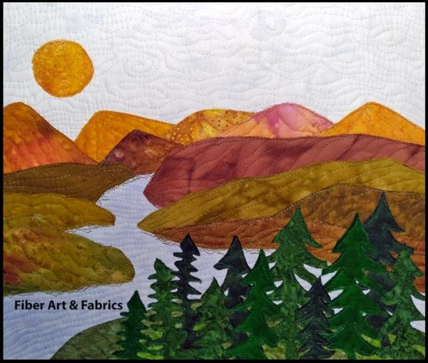 Mountain Lake Quilt Pattern - etsy
