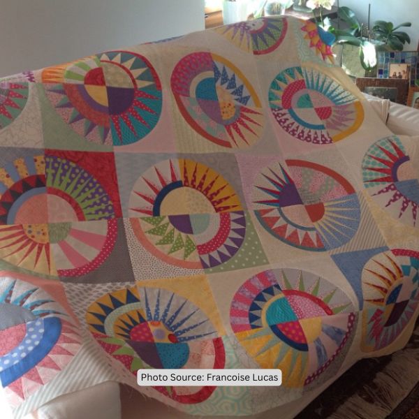 New York Beauty Quilt Idea from Francoise Lucas