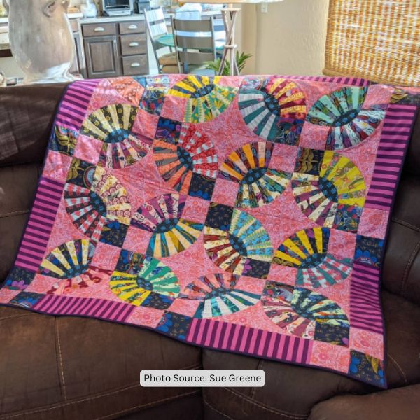 Pickle Dish Quilt Idea from Sue Greene