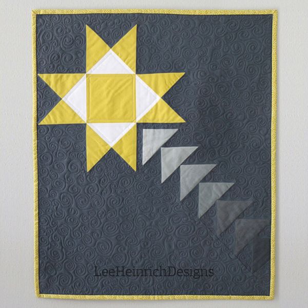 Shooting Star Mini Quilt Pattern - etsy
