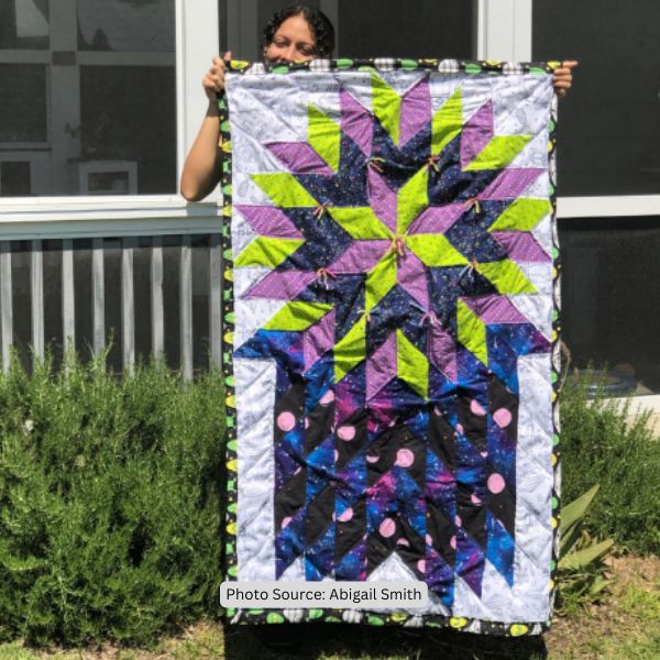 Shooting Star Quilt Idea from Abigail Smith