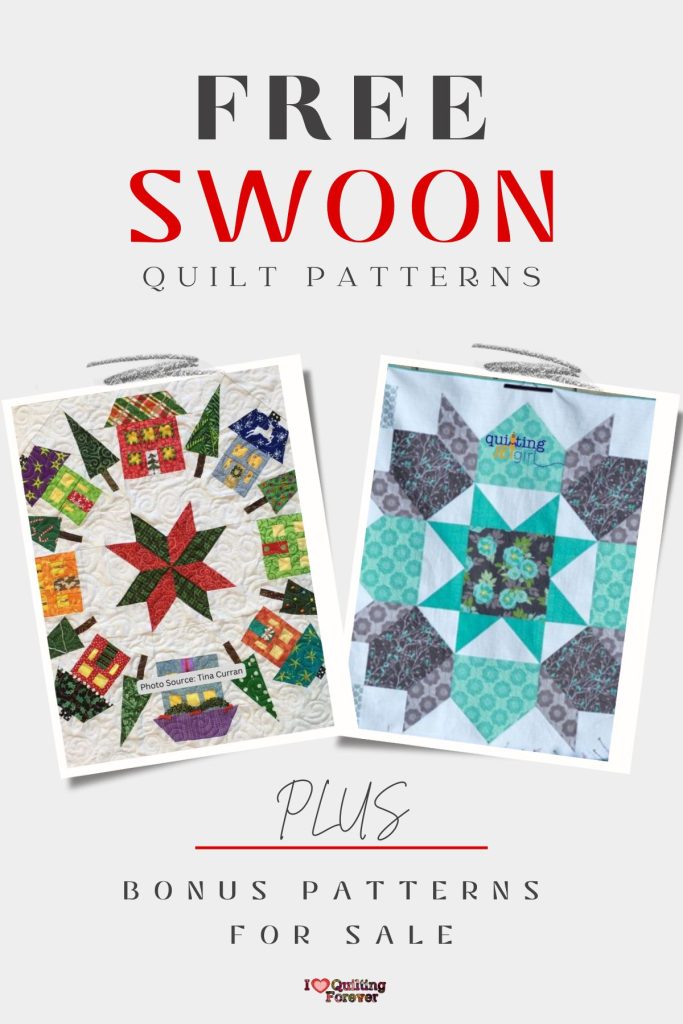 Swoon Quilt Patterns Roundup 1 ILQF Pinterest