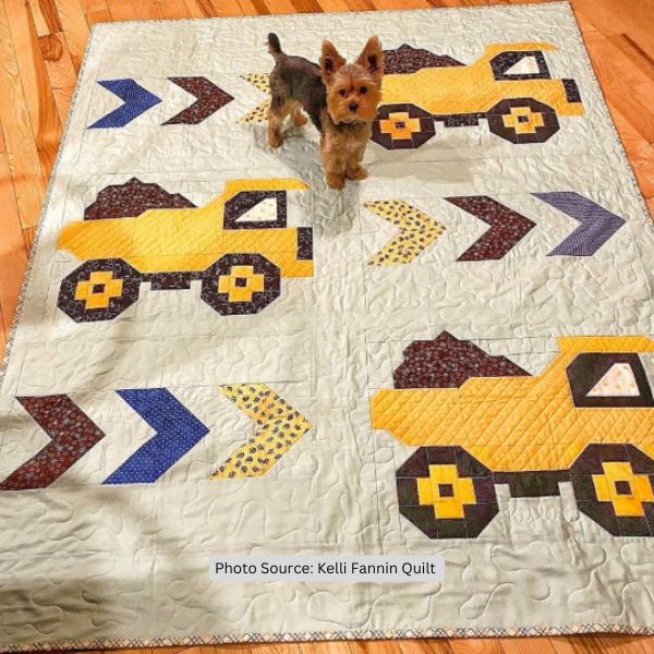 Truck Quilt Idea from Kelli Fannin Quilt